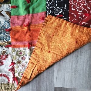 Handmade Throw Quilt